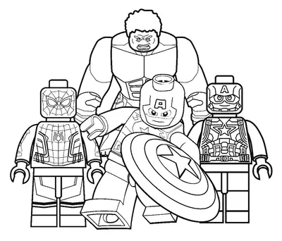 Superhéroes de Lego