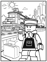 Lego Eisenbahnmann