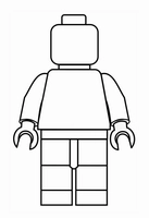 Einfache Lego Figur