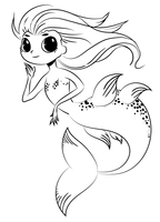 Easy Mermaid Cute
