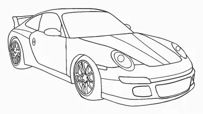 Coche de carreras Porsche