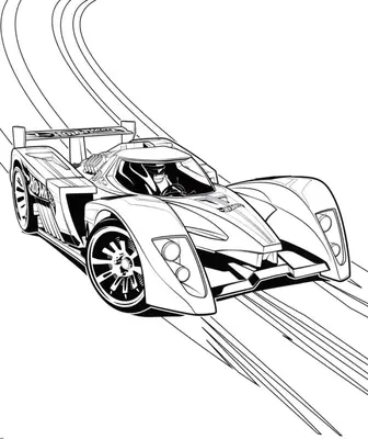 Race Car Hot Wheels