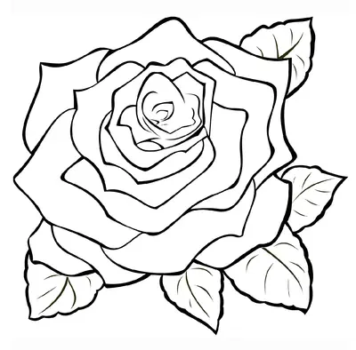 Rose Zoomed In
