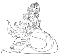 Barbie Princess Mermaid