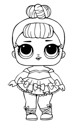 L.O.L. Surprise!! Puppe Miss Baby Glitter