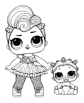 L.O.L. Surprise! Poupée Sisters Punk
