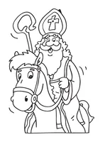 Sinterklaas op Paard