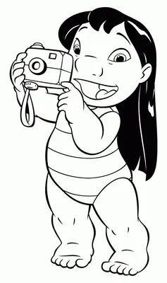 Lilo & Stitch Taking Picture