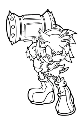 Sonic Amy Rose Hammer