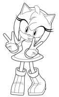 Sonic Amy Rose Peace