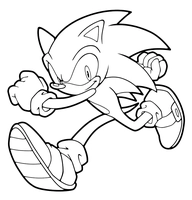 Para Colorir Sonic Jogo Lost World Imprimir Grátis