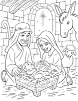 Weihnachten Geburt von Christus