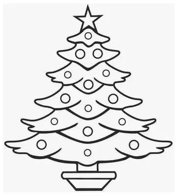 Árbol de Navidad sencillo