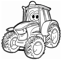 Cute Tractor John Deere