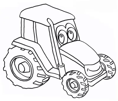 Tractor met Gezicht