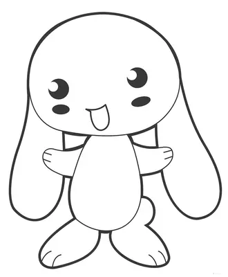 Anime Niedliches Kaninchen