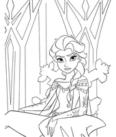 Frozen Reina del Hielo Elsa
