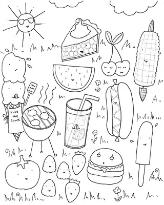 Alimentos de verano